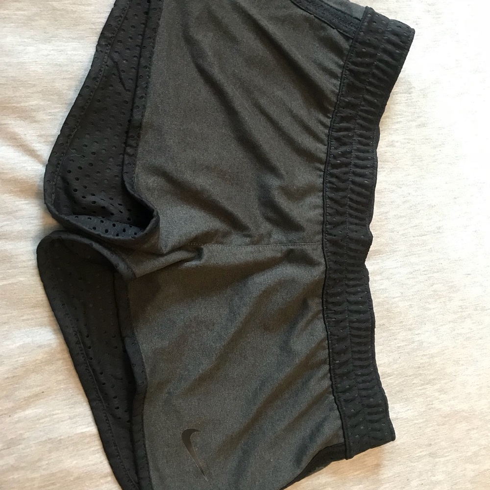 Nike black and gray reversible shorts